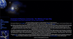 Desktop Screenshot of covenantofrhiannon.org